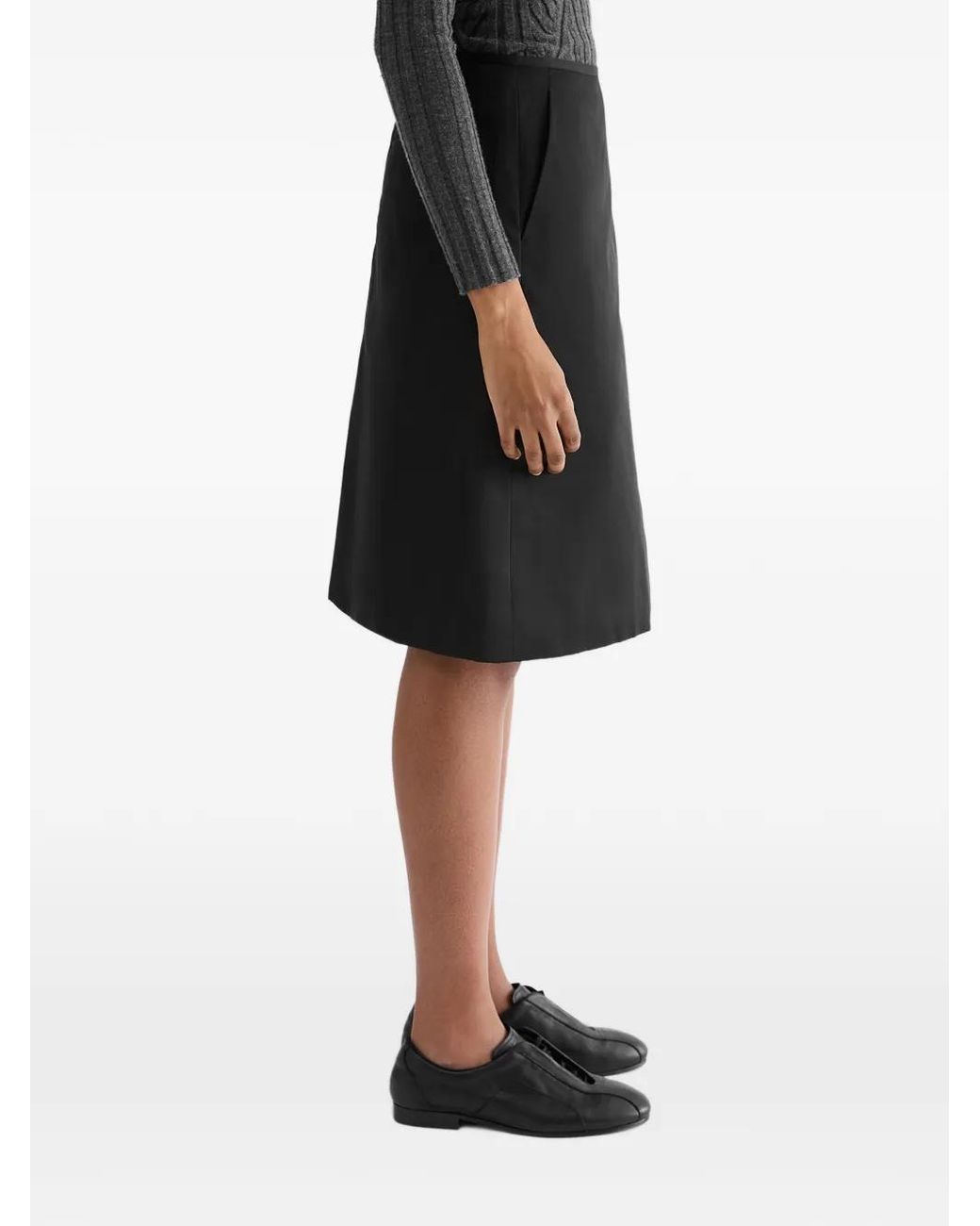 Jil Sander Black Radzimir Skirt