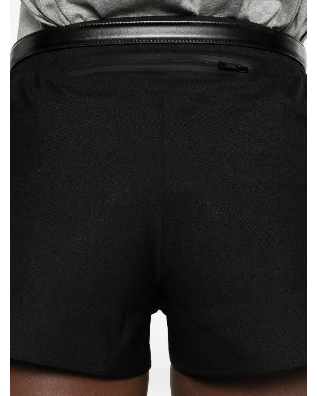 Coperni Black Technical Tailored Shorts