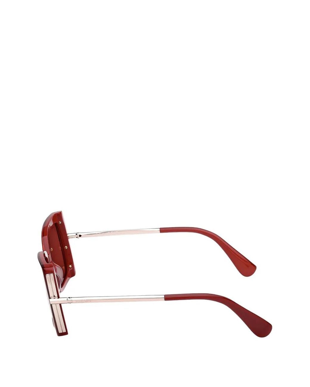 Max Mara Eyewear Pink Square-Frame Sunglasses