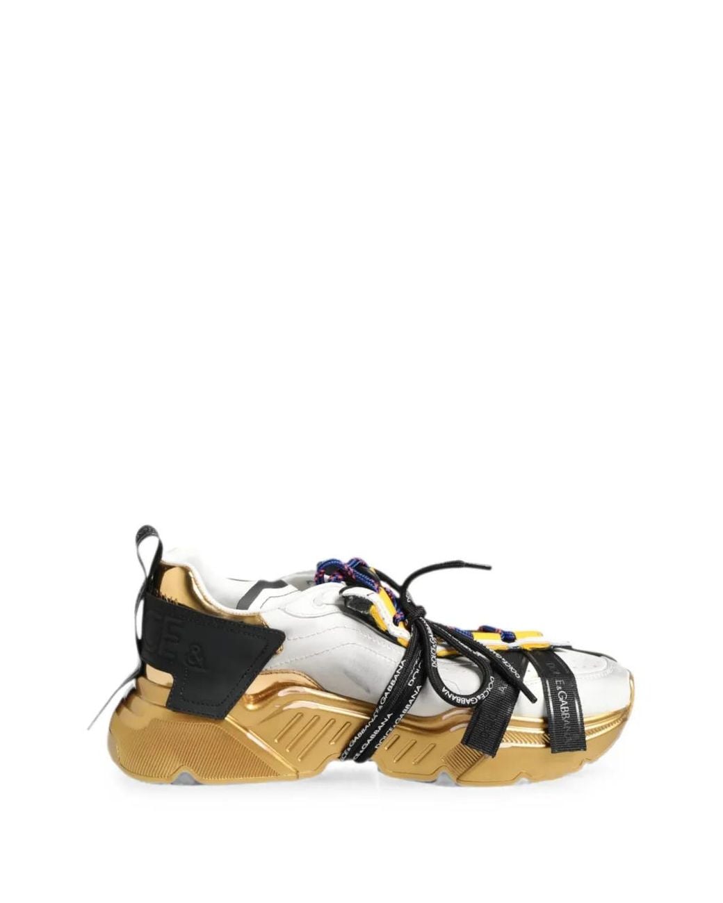 Dolce & Gabbana White Daymaster Low-Top Sneakers for men