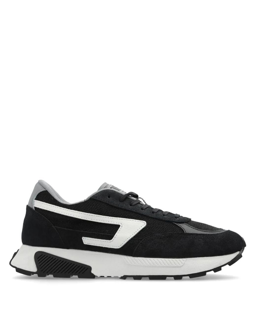 DIESEL S-Tyche D Logo Sneakers in Black for Men | Lyst