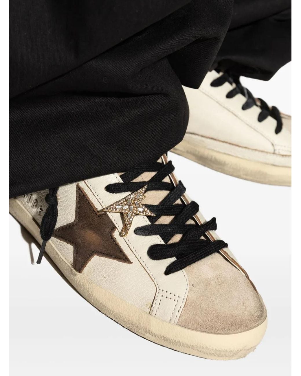 Golden Goose Star-Shaped Crystal Shoe Clip | Lyst