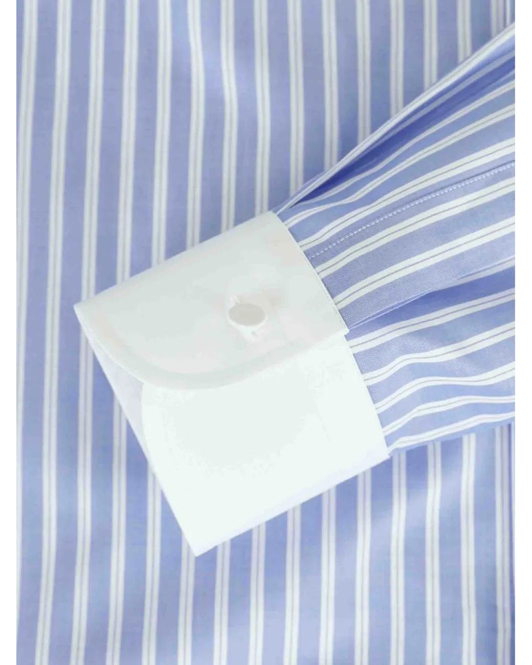 Tom Ford Blue Wide Stripe Classic Fit Shirt for men