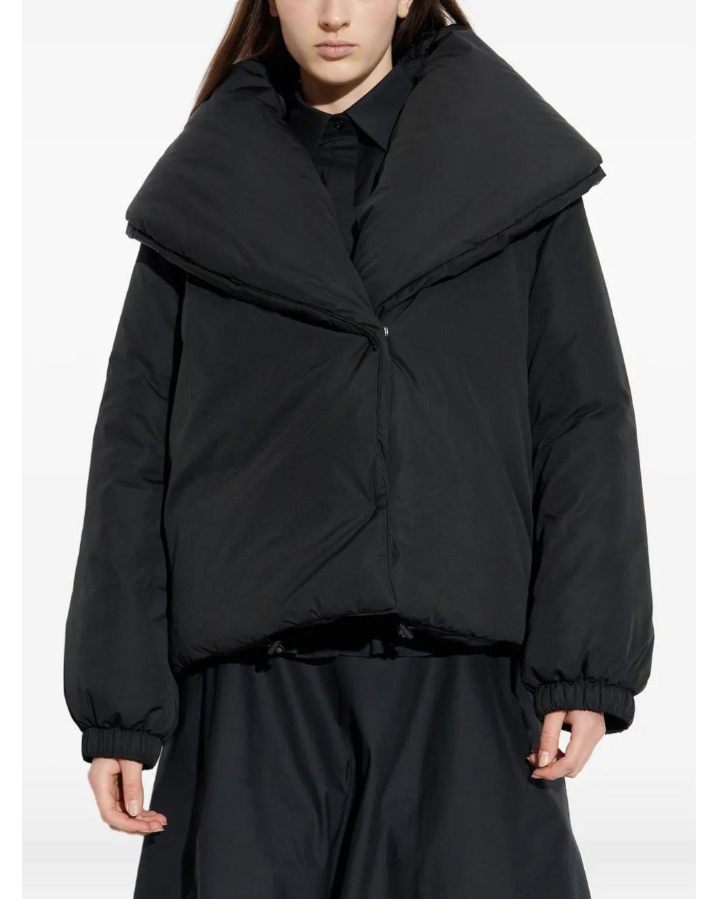 Moschino Black Insulated Puffer Jacket