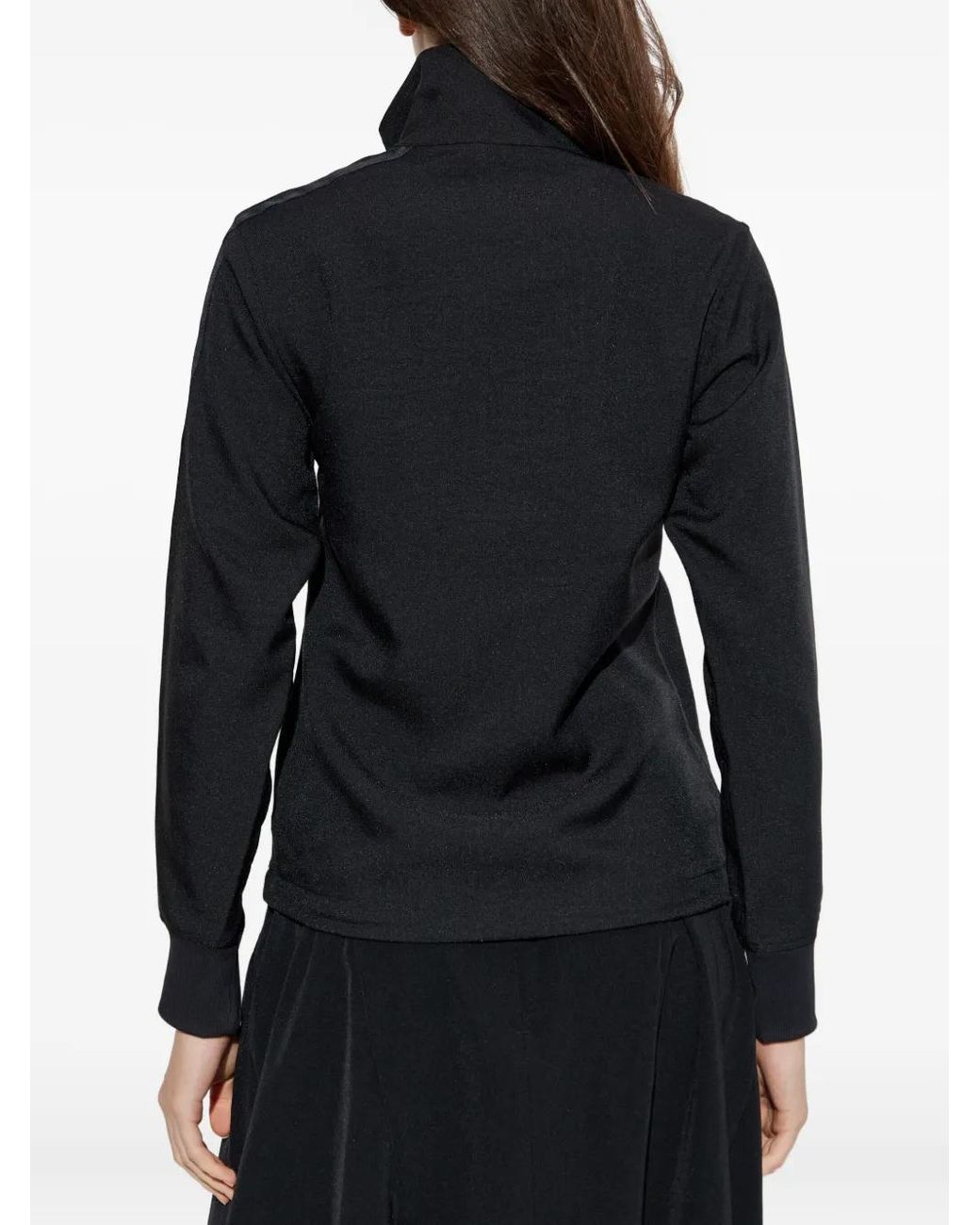 Y-3 Black Three-Stripe Arm Sweatshirt