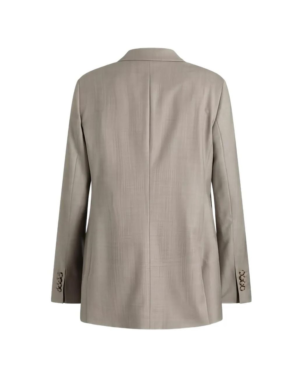 Boss Gray Regular-Fit Blazer