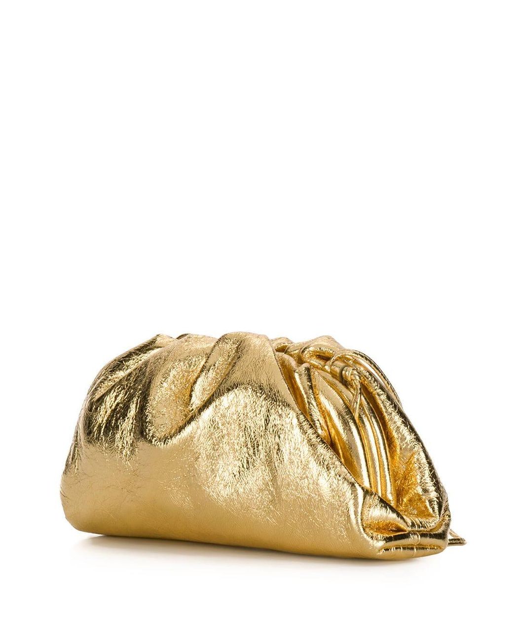 bottega gold mini pouch