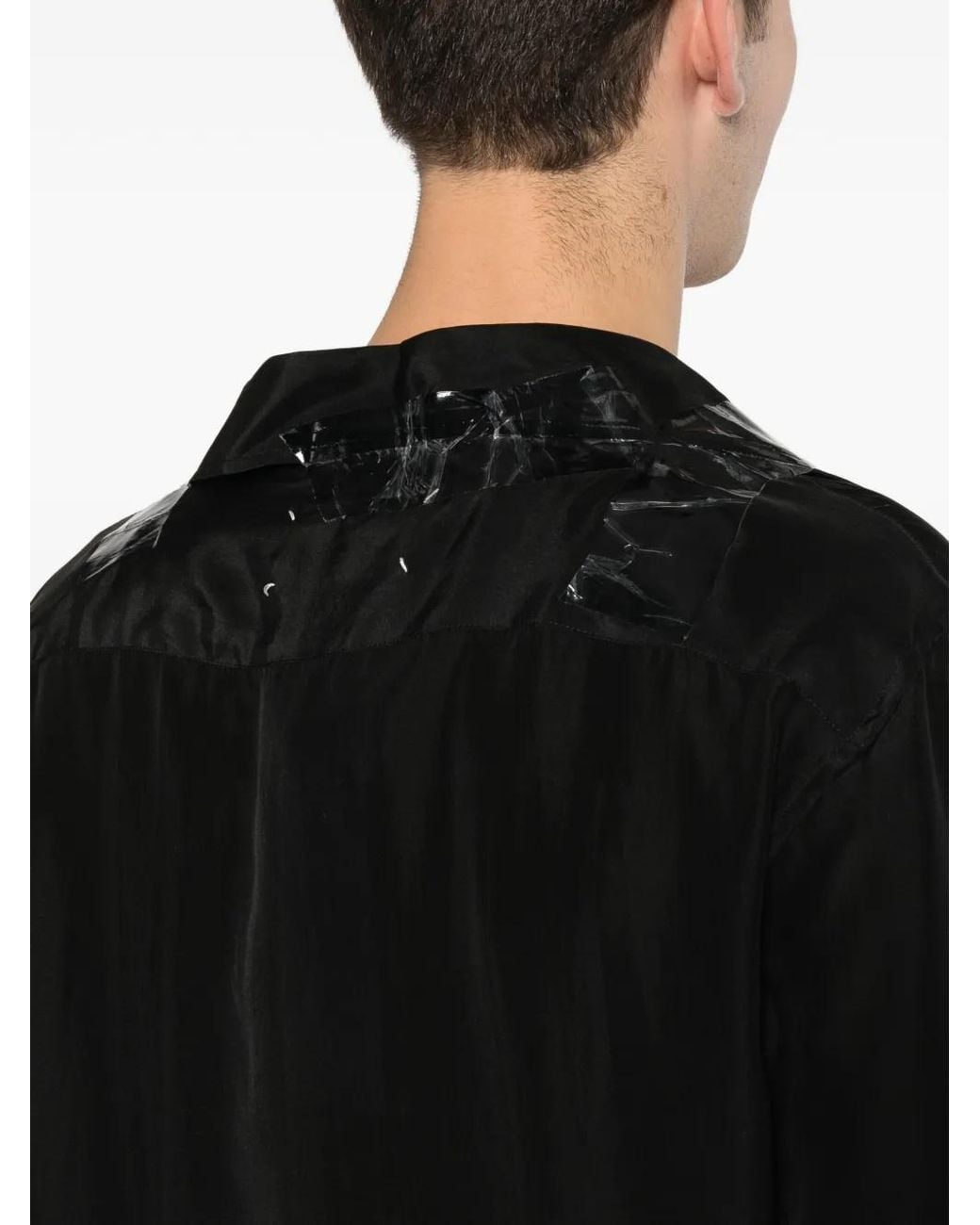 Maison Margiela Black Tape-Detail Shirt for men