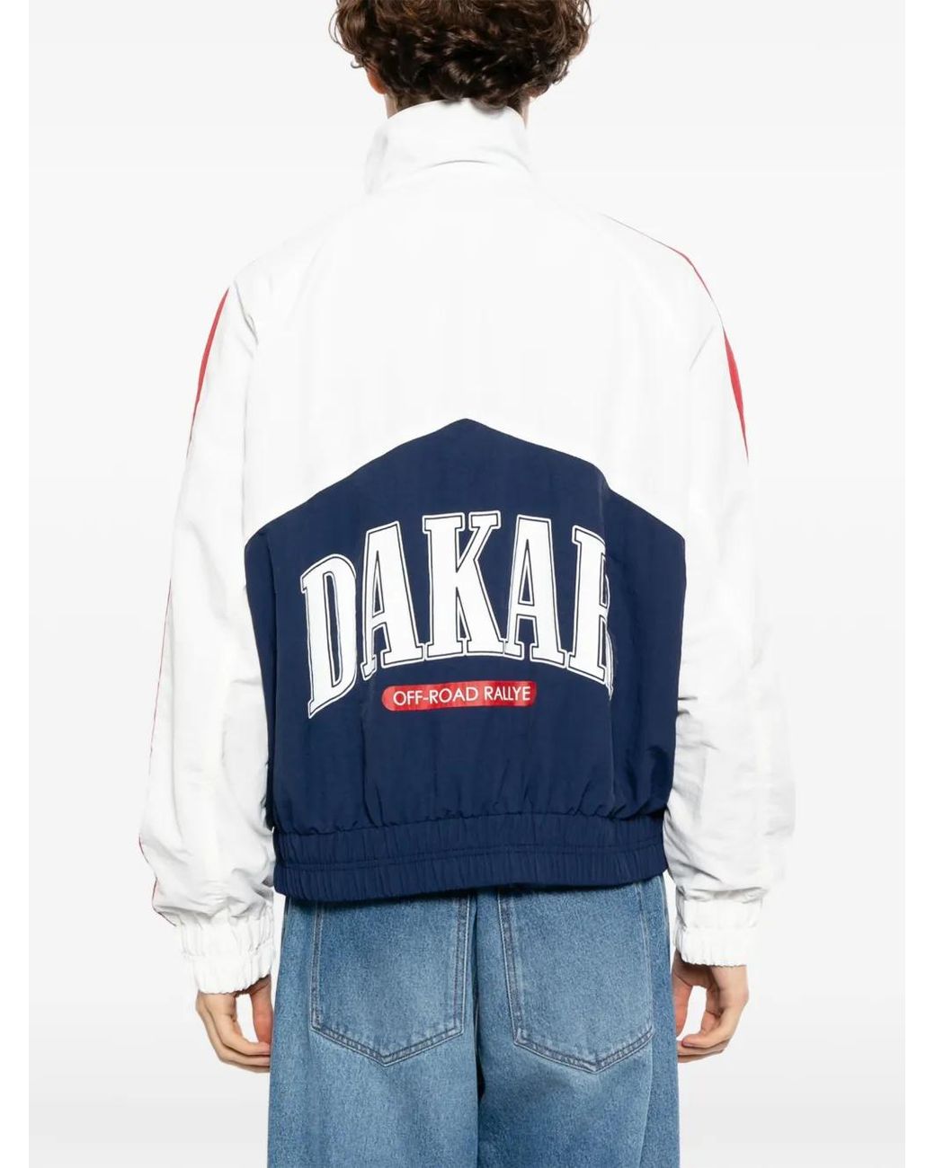 Rhude Blue Dakar Off-Road Tri-Panel Jacket for men