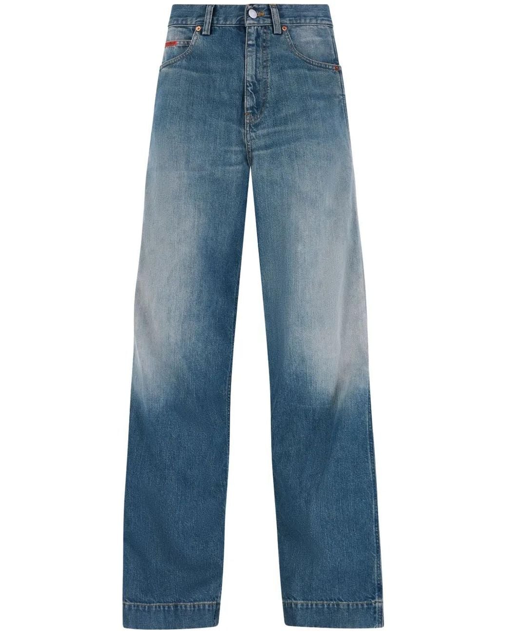 Martine Rose Blue Sports Jeans for men