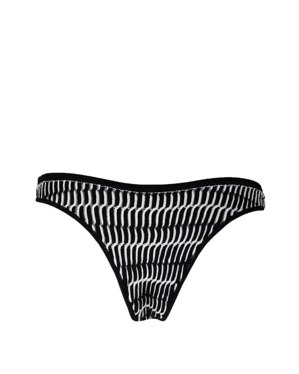 Devon Windsor Black Fletcher Bikini Bottoms