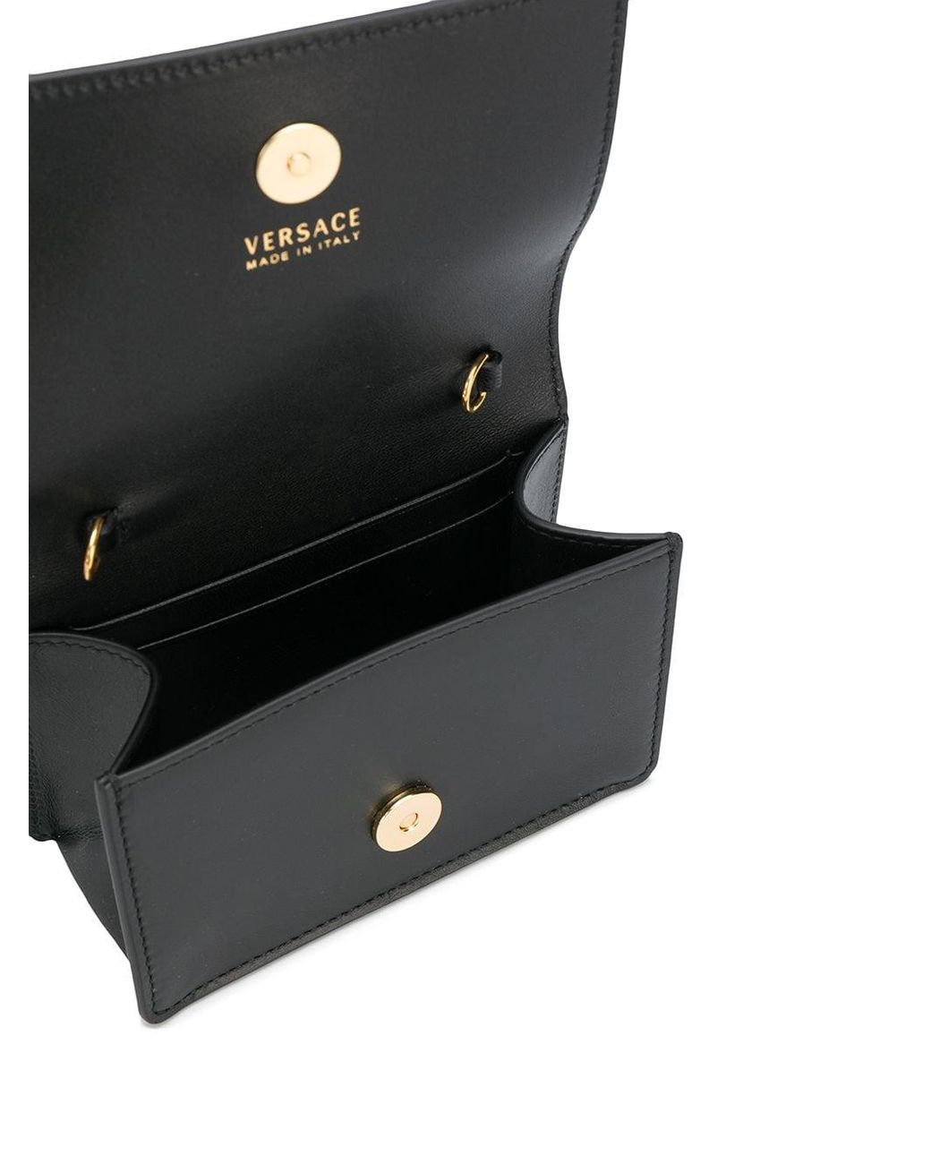 versace virtus mini chain wallet