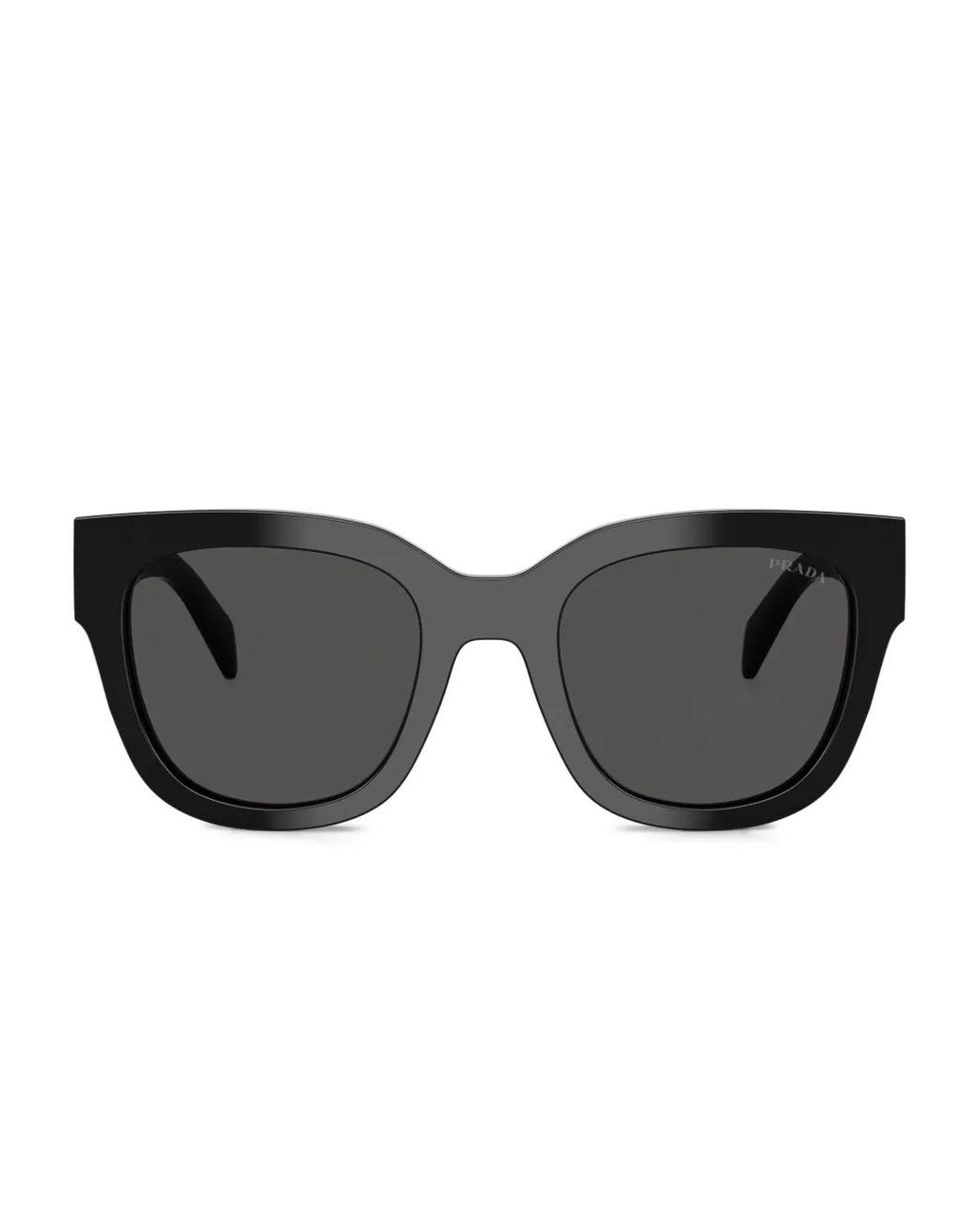 Prada Black Square-Frame Sunglasses