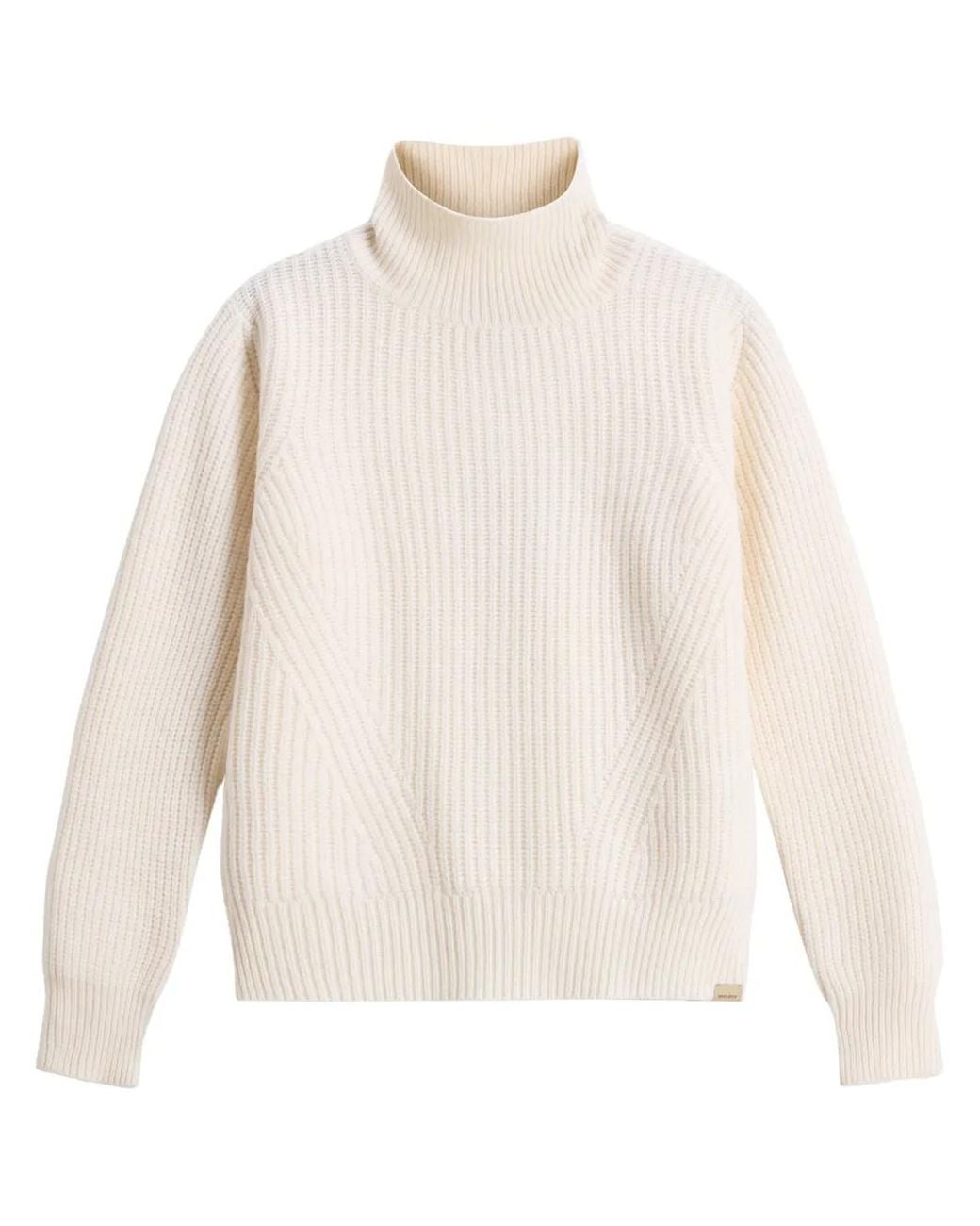 Woolrich White Canberra Sweater