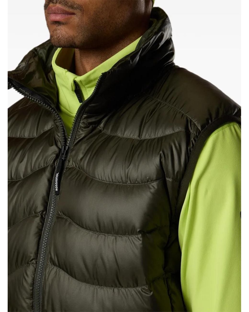 Rossignol Green Verok Quilted Down Gilet for men