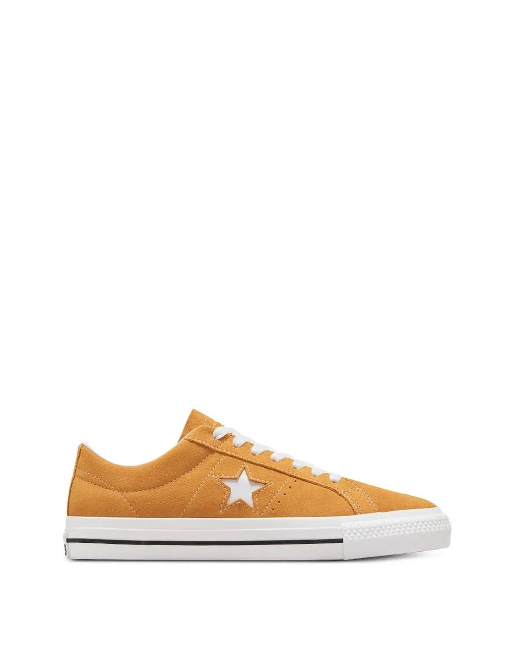 Converse Yellow One Star Pro Suede Sneakers