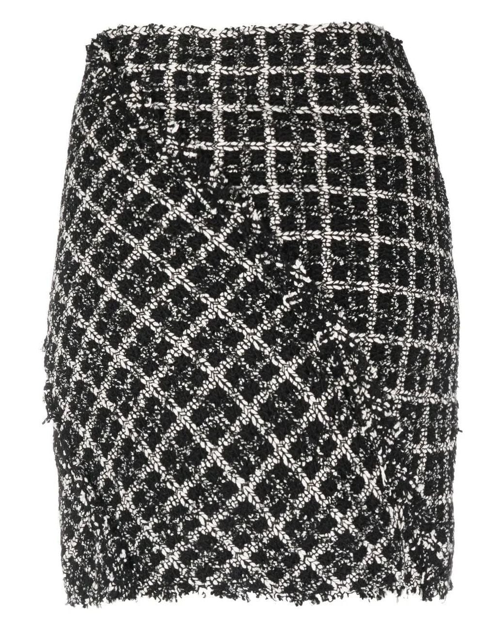 Rodebjer Black Knitted Texture Skirt