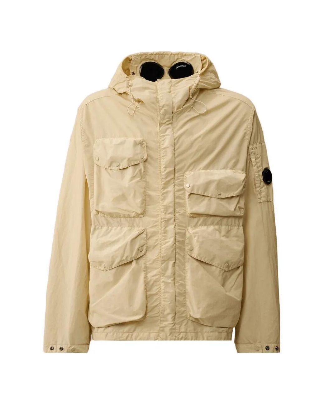C P Company Natural Goggles Jacket for men