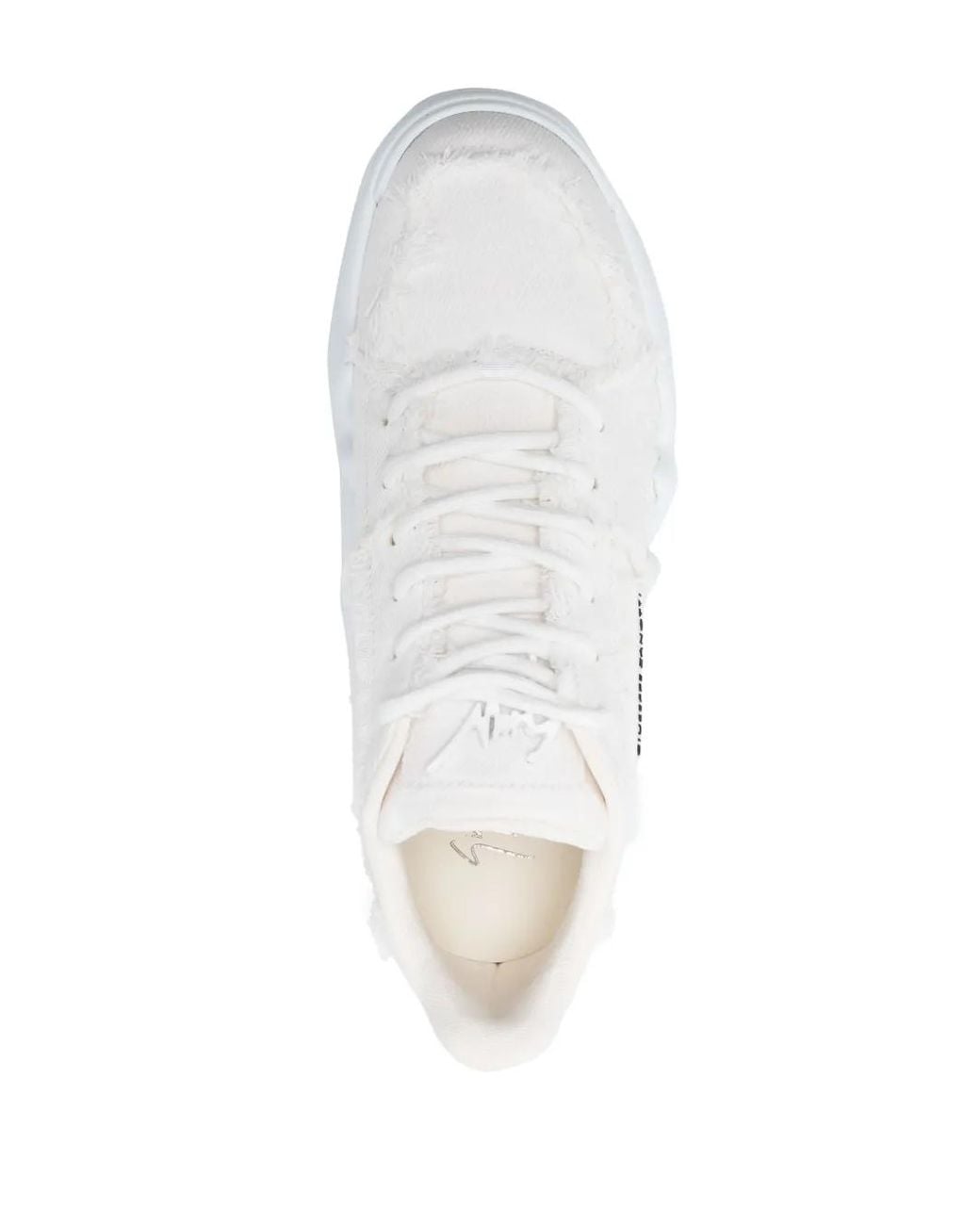 Giuseppe Zanotti White Talon Sneakers