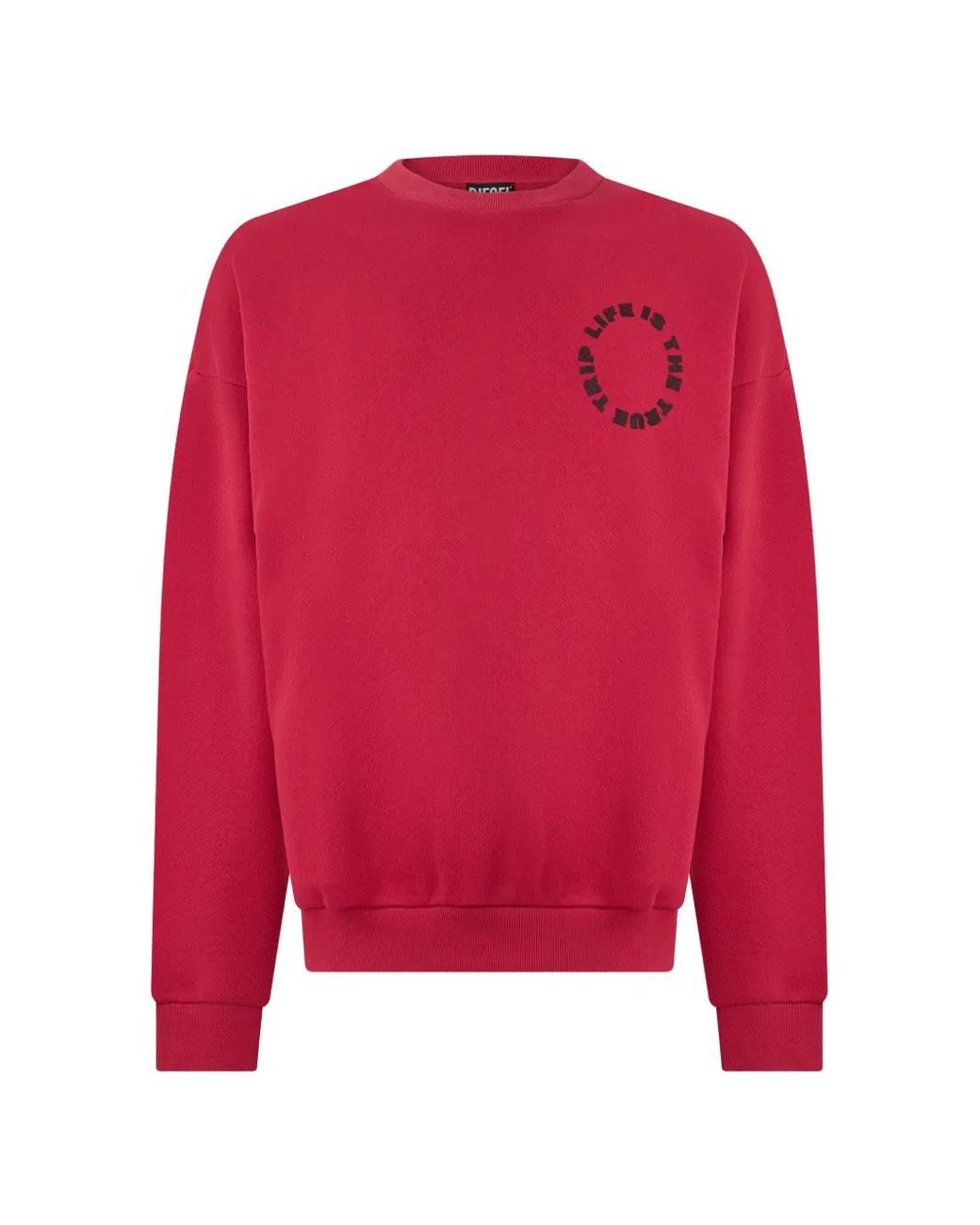 DIESEL Logo-Embroidered Sweatshirt for men