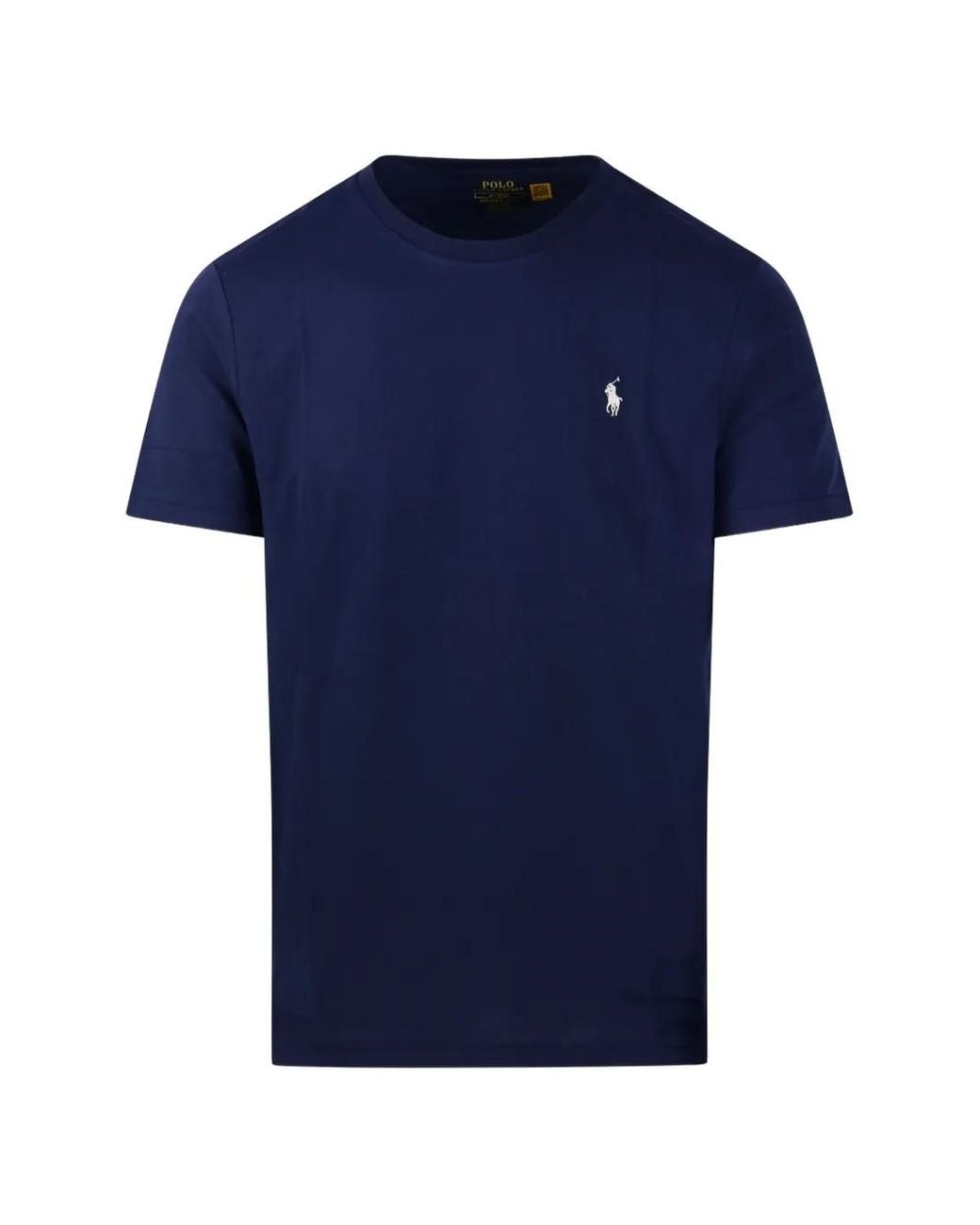 Ralph Lauren Blue Pony-Motif T-Shirt for men