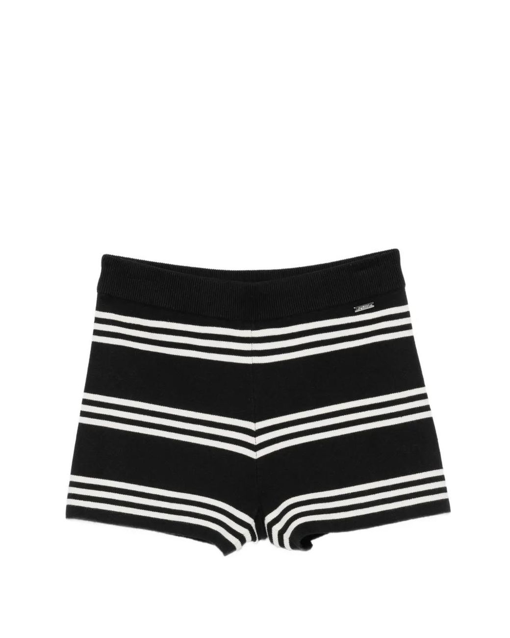 DKNY Black Striped Shorts