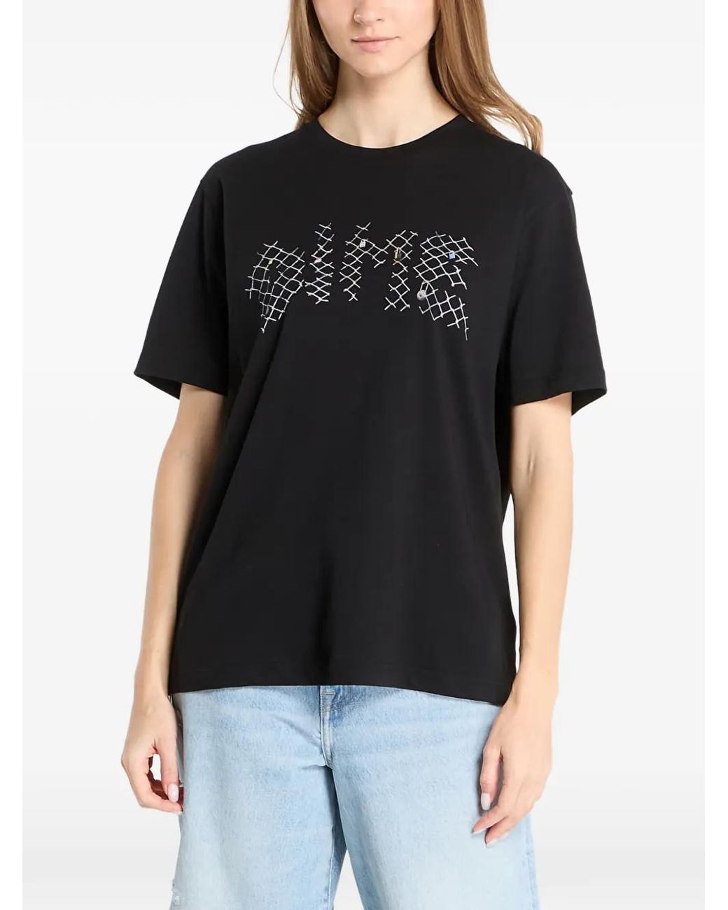 Dime Black Logo Graphic T-Shirt