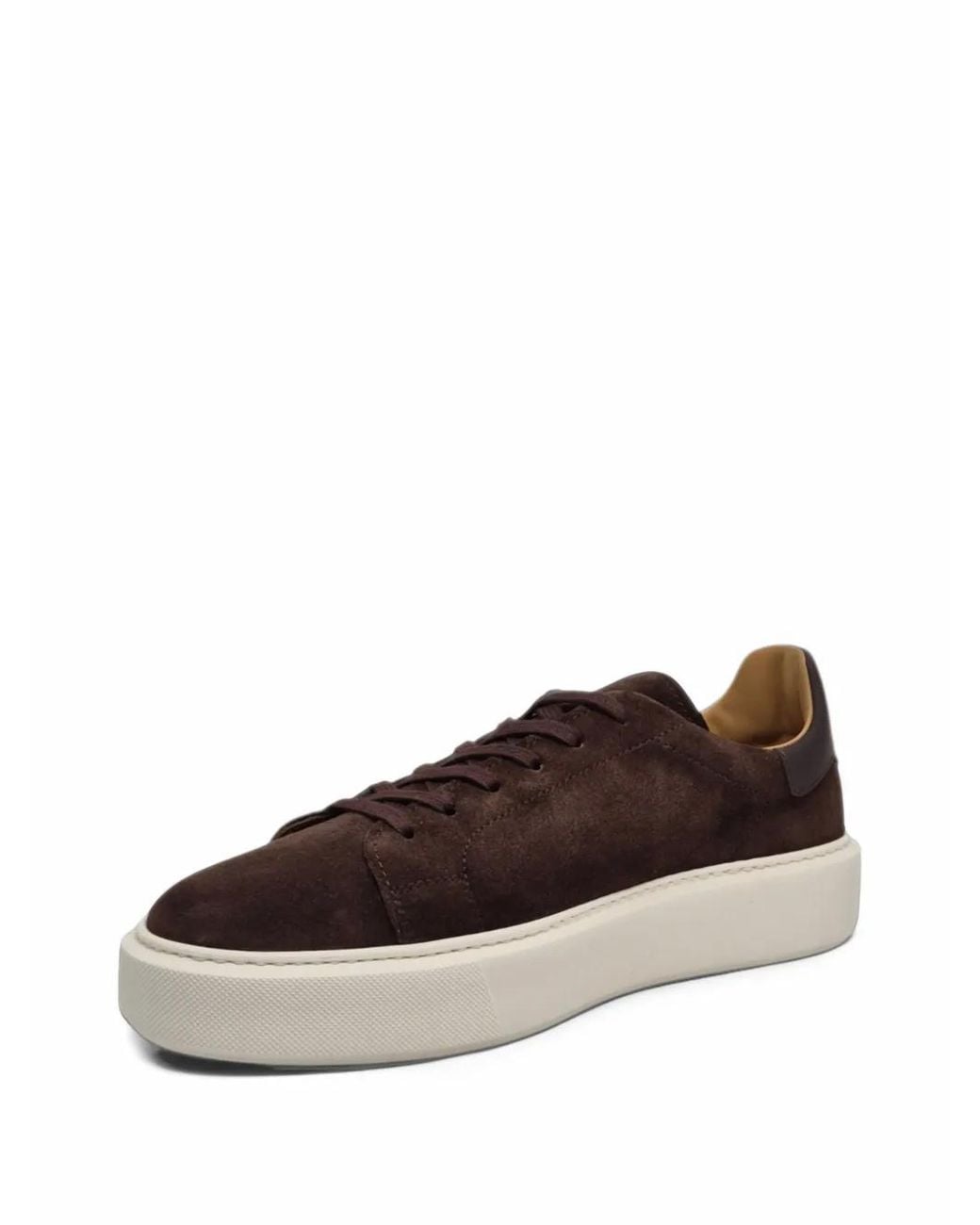 Henderson Brown Leone Suede Sneakers for men