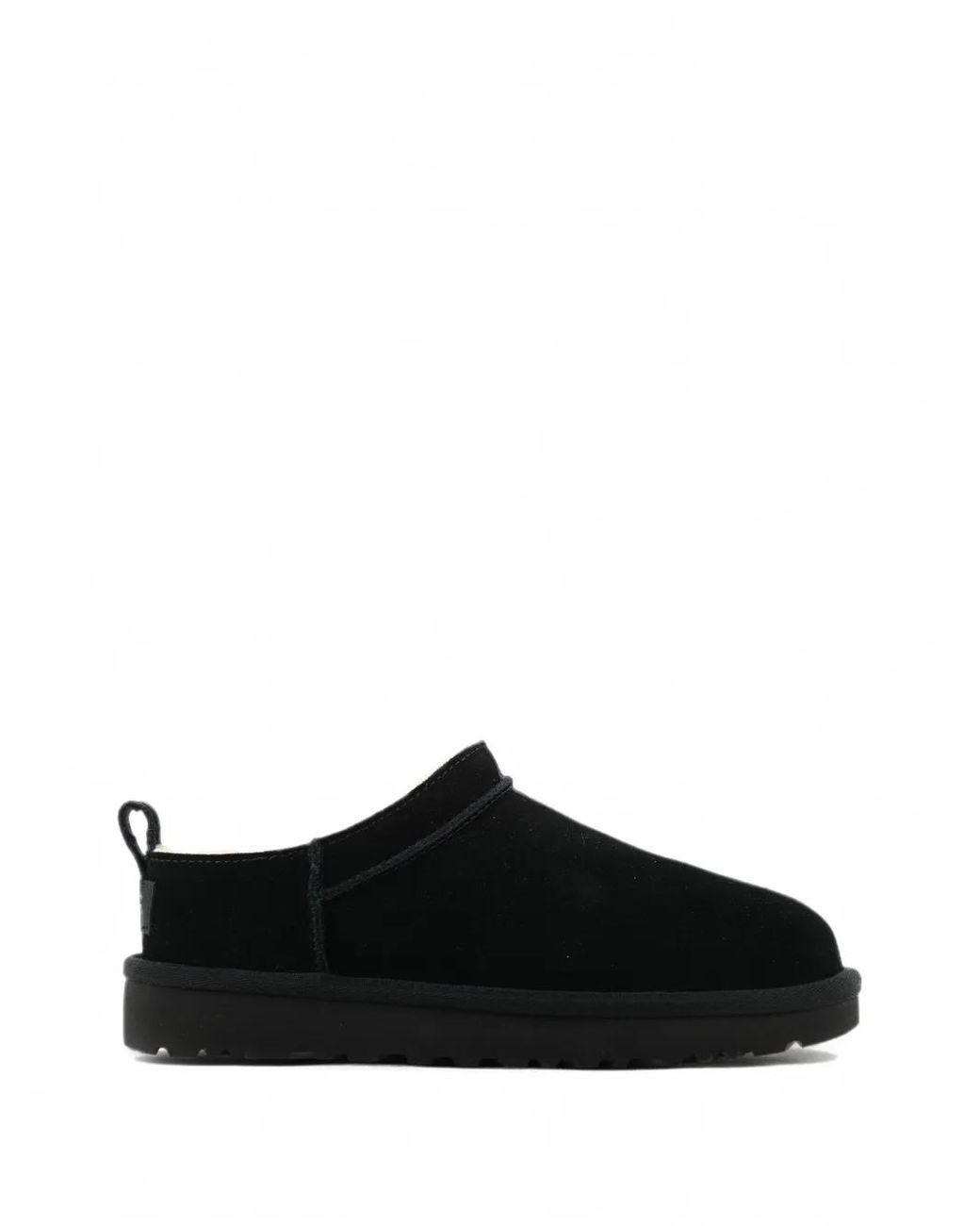Ugg Black Classic Micro Calf Suede Boots