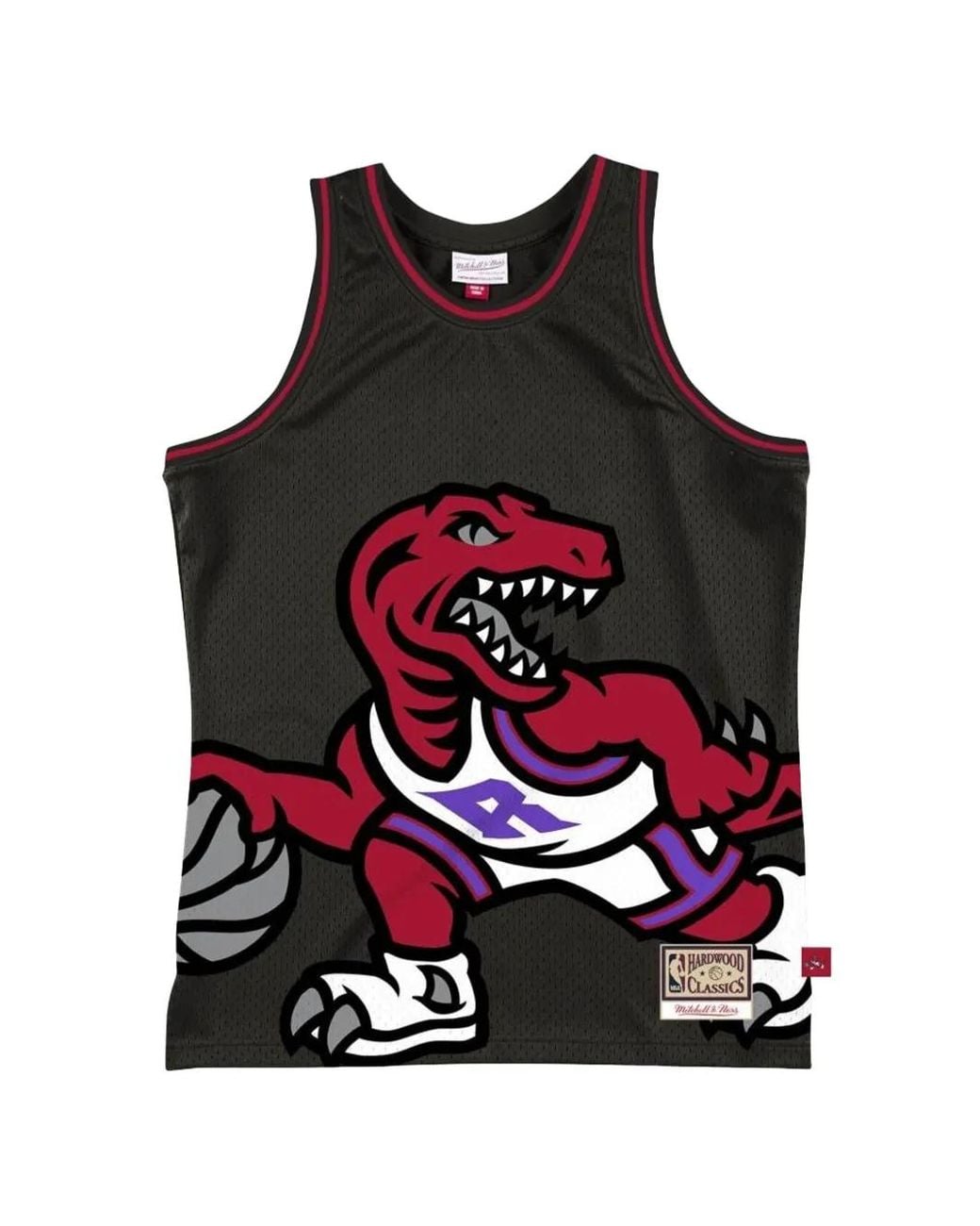 Mitchell & Ness Red X Nba Toronto Raptors Hardwood Classics Blown Out Printed Tank Top for men