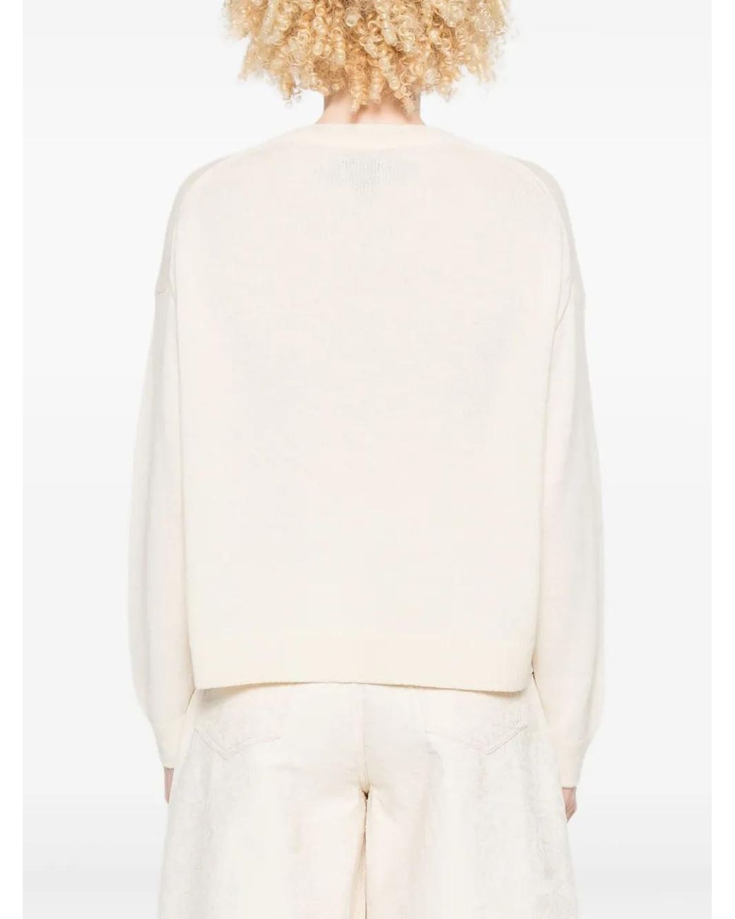 Marc O' Polo Natural V-Neck Sweater