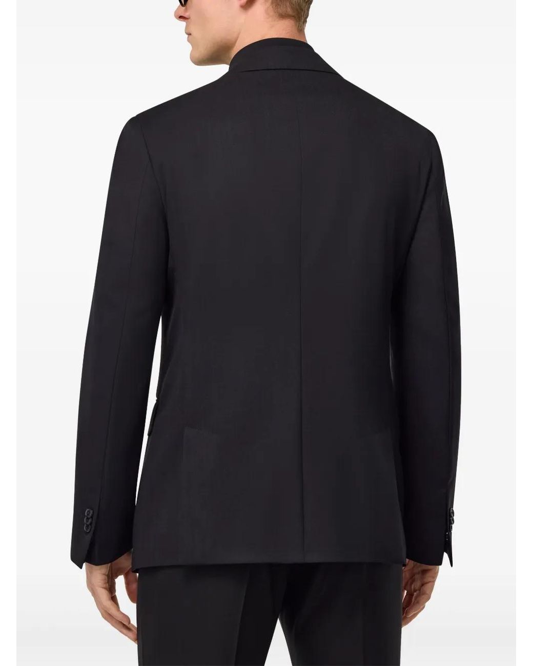 Blazer De Lana Virgen Boggi de hombre de color Blue