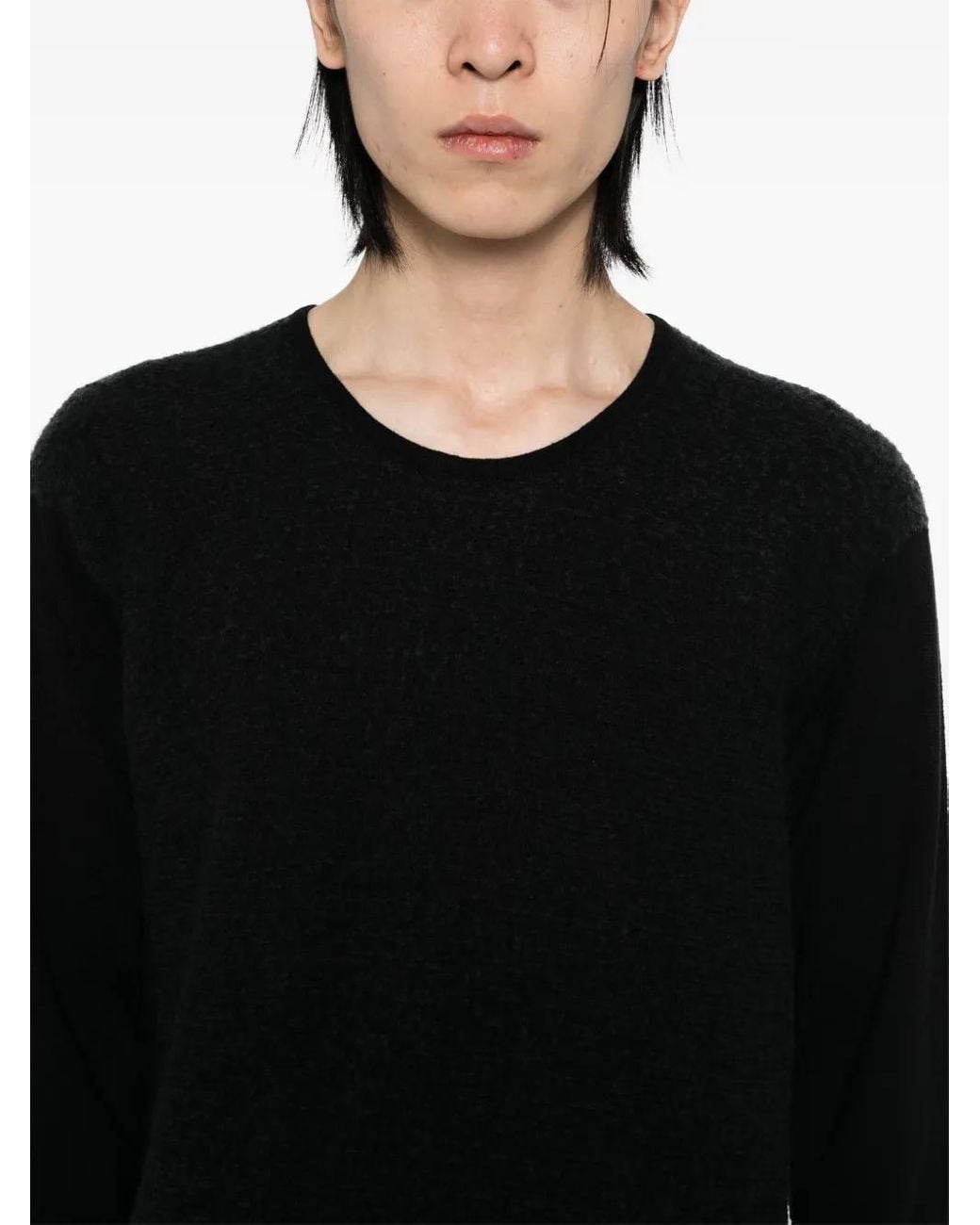 Pull À Col Rond Label Under Construction pour homme en coloris Black
