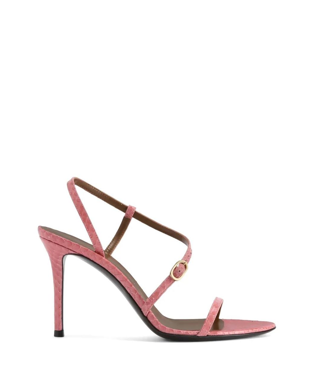 Giuseppe Zanotti Pink Audrinette Buckle-Strap Sandals