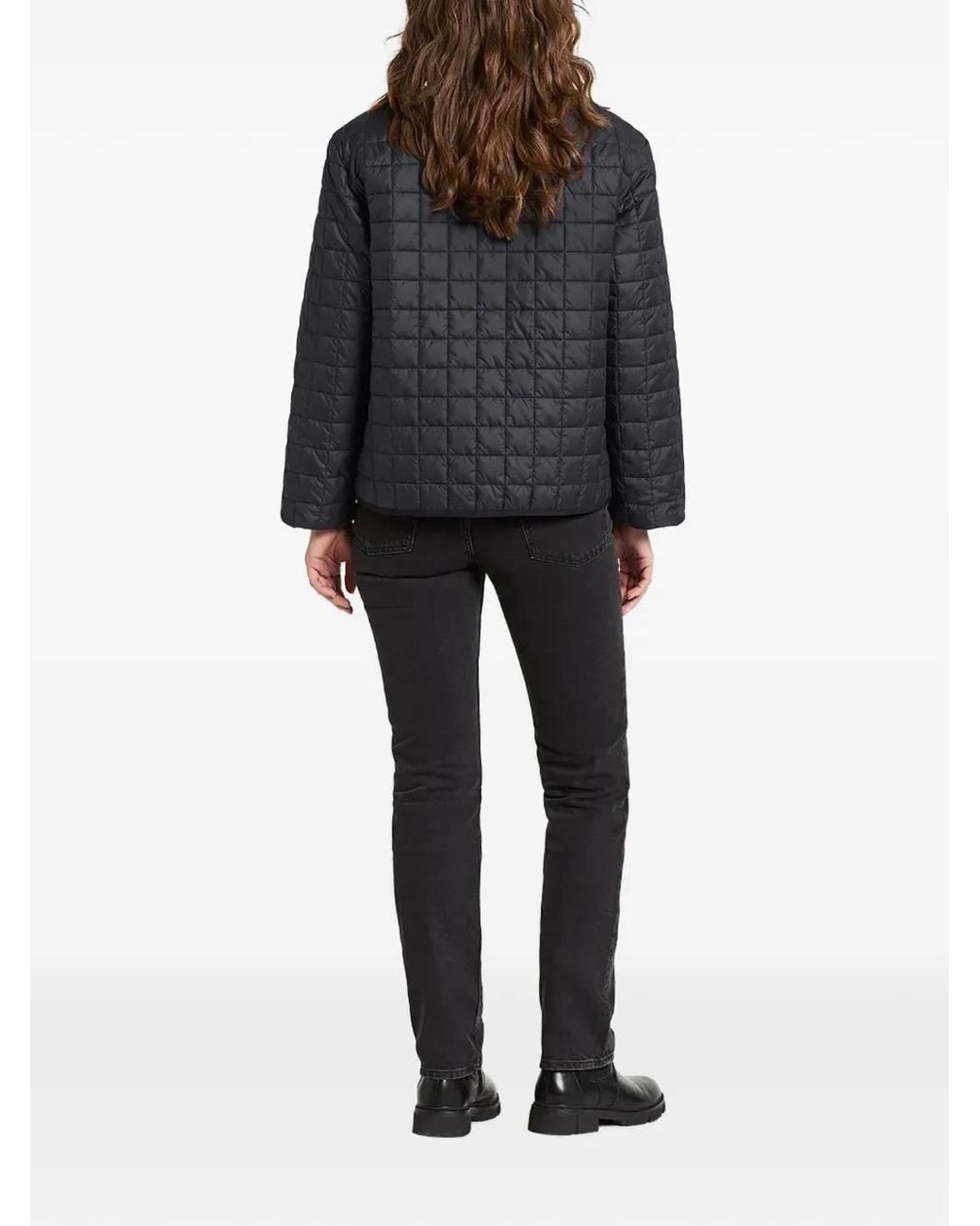 Didriksons Black Alba Quilted High-Neck Jacket
