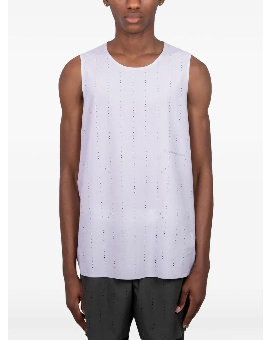 On Shoes Purple X Paf Zero Perforated Vest