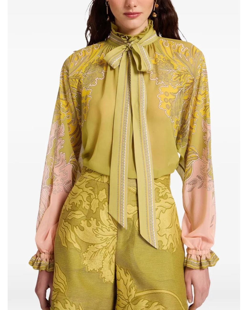 LaDoubleJ Yellow Cerere Blouse