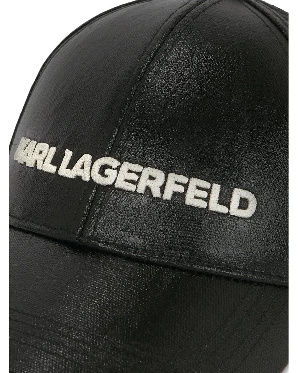 Karl Lagerfeld Black K/Essential Baseballkappe