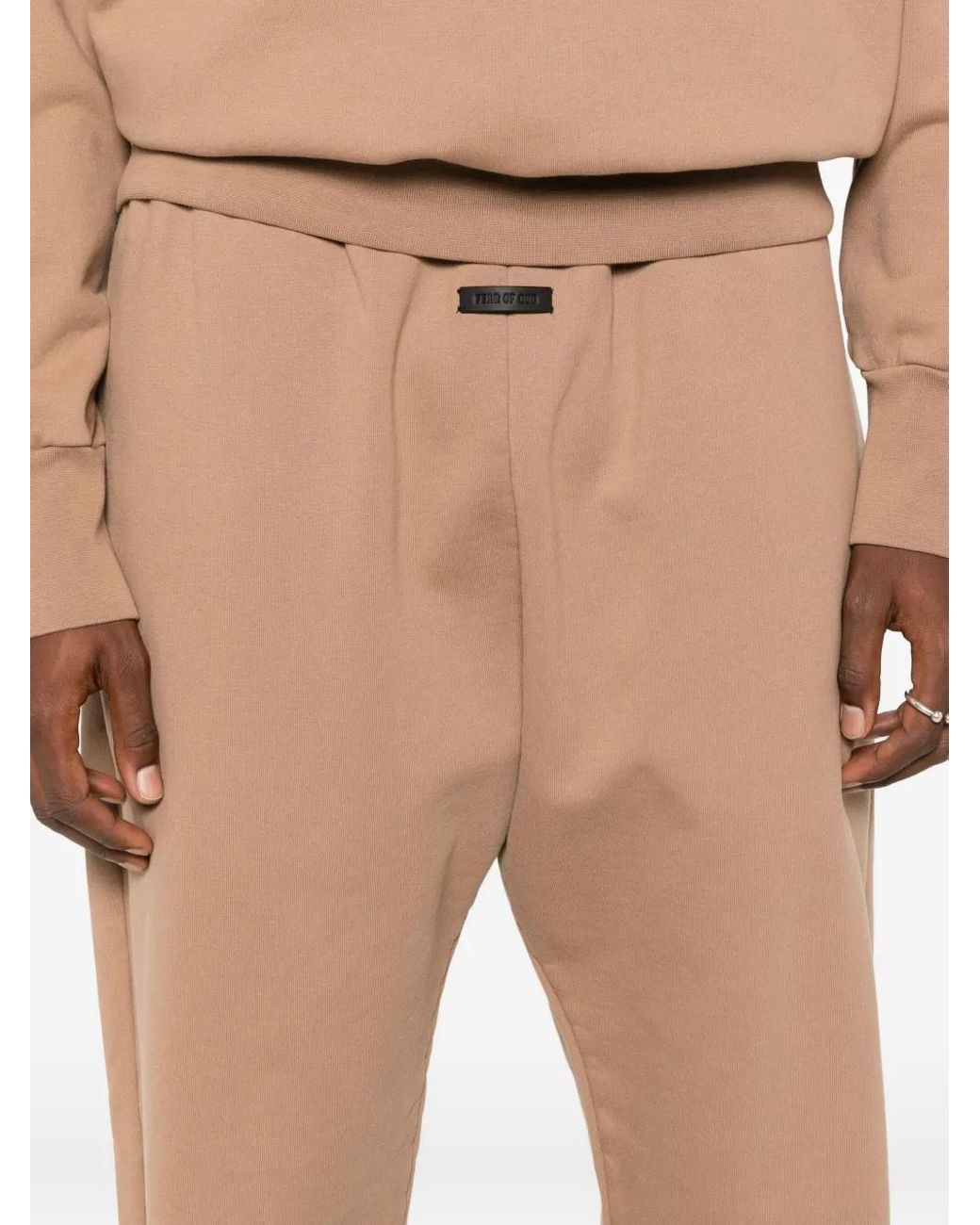 Fear Of God Natural Cotton Track Pants for men