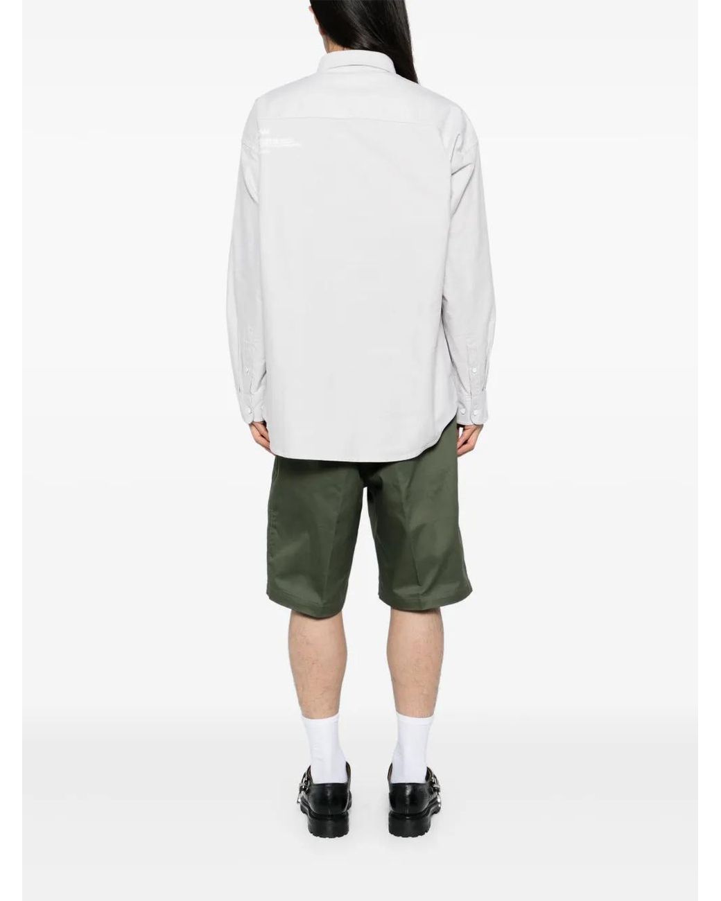 Aape By A Bathing Ape White Long Sleeves Shirt for men