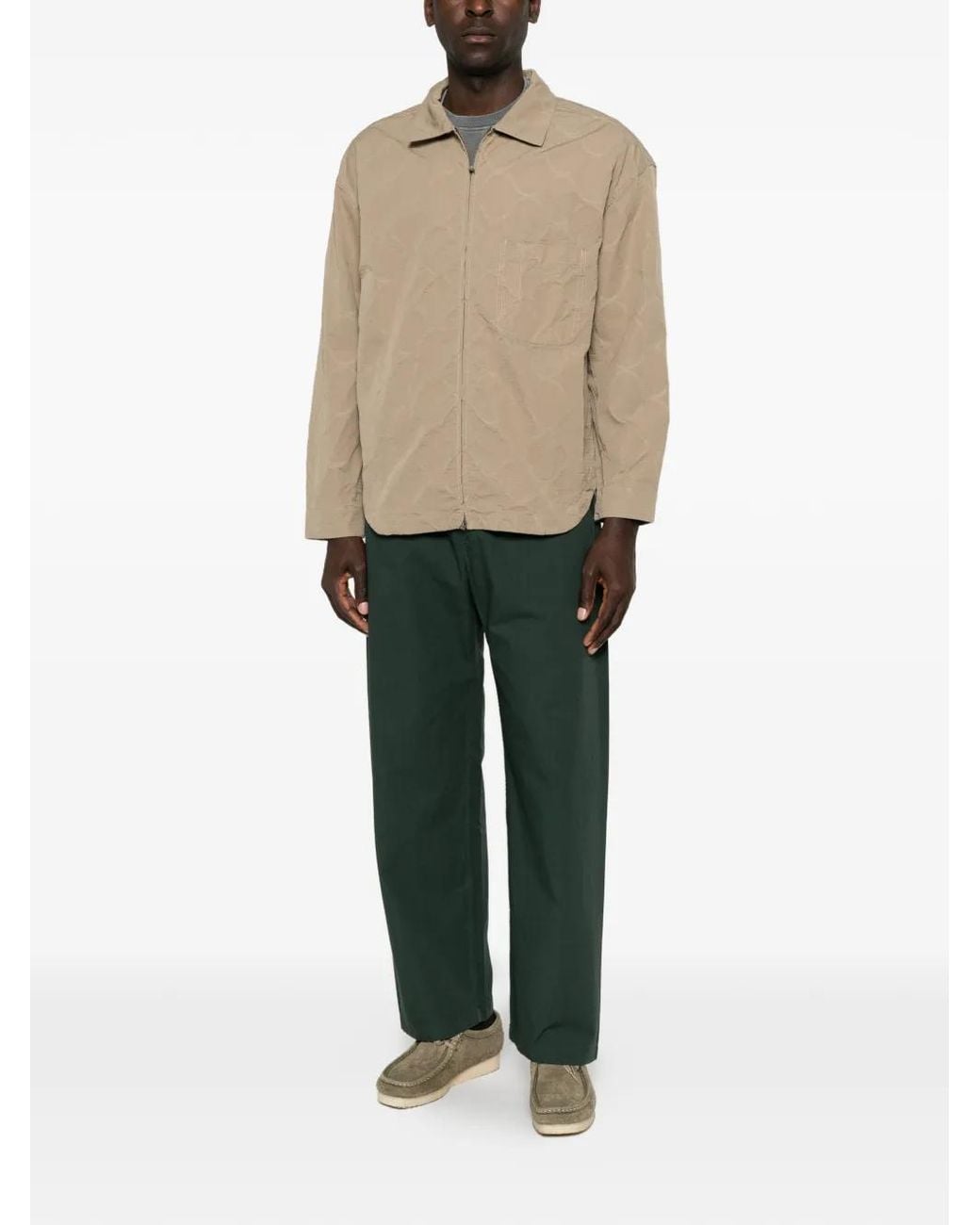 A Kind Of Guise Natural Alvaro Atelier Zip-Up Jacket for men