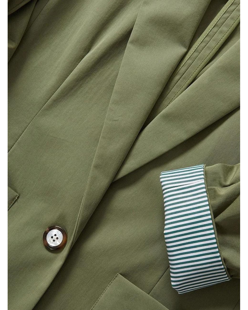 Veronica Beard Green Mcallin Dickey Jacket