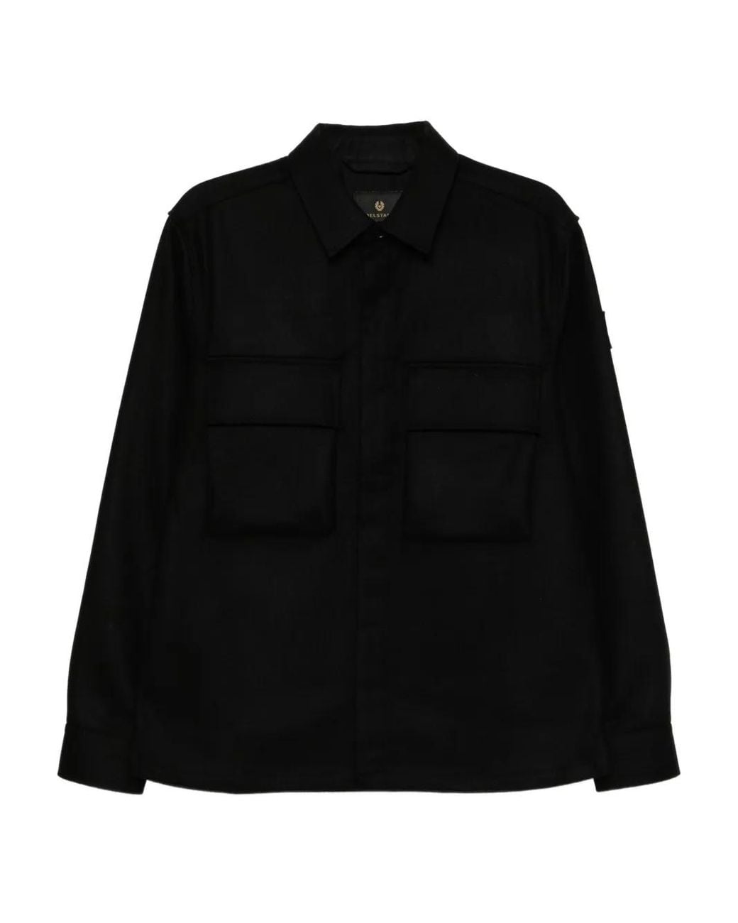 Veste À Patch Logo Belstaff pour homme en coloris Black