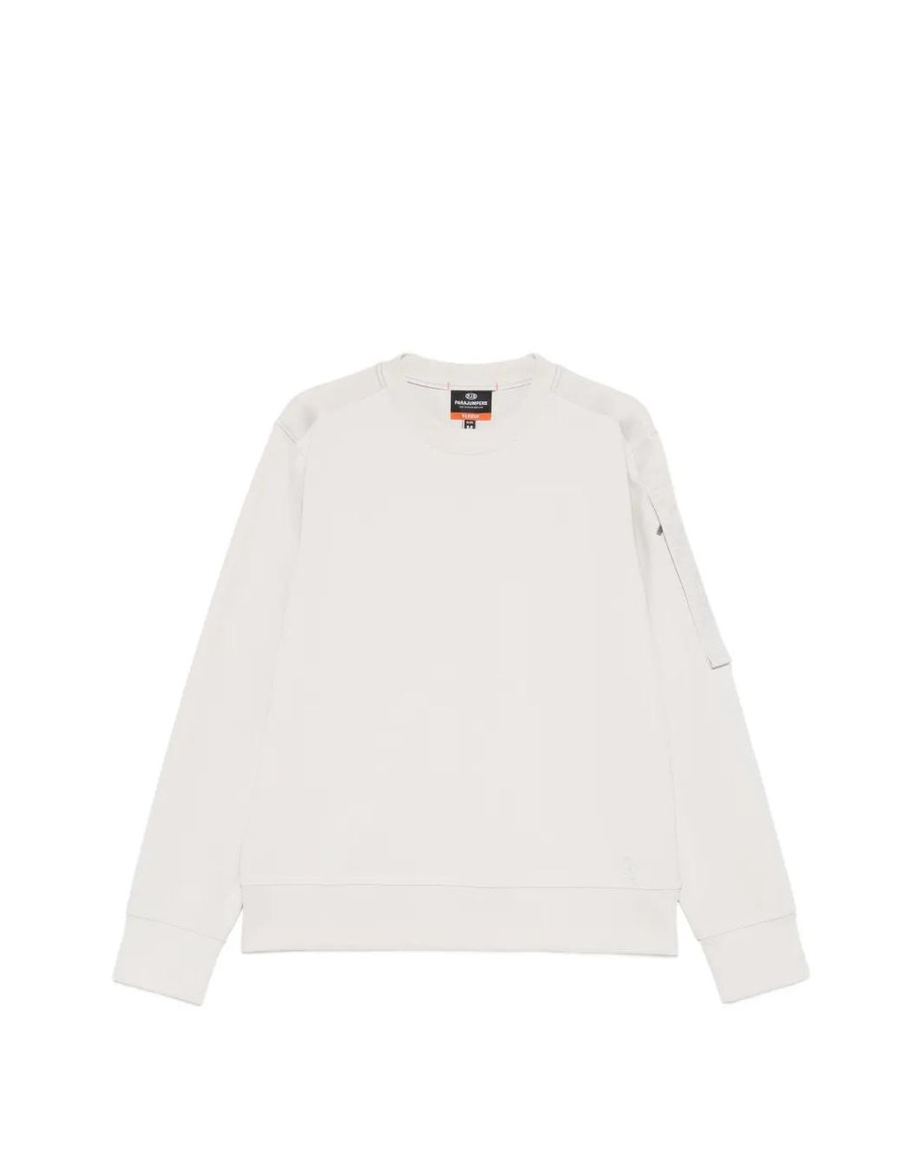 Parajumpers White Crew-Neck Sweatshirt for men