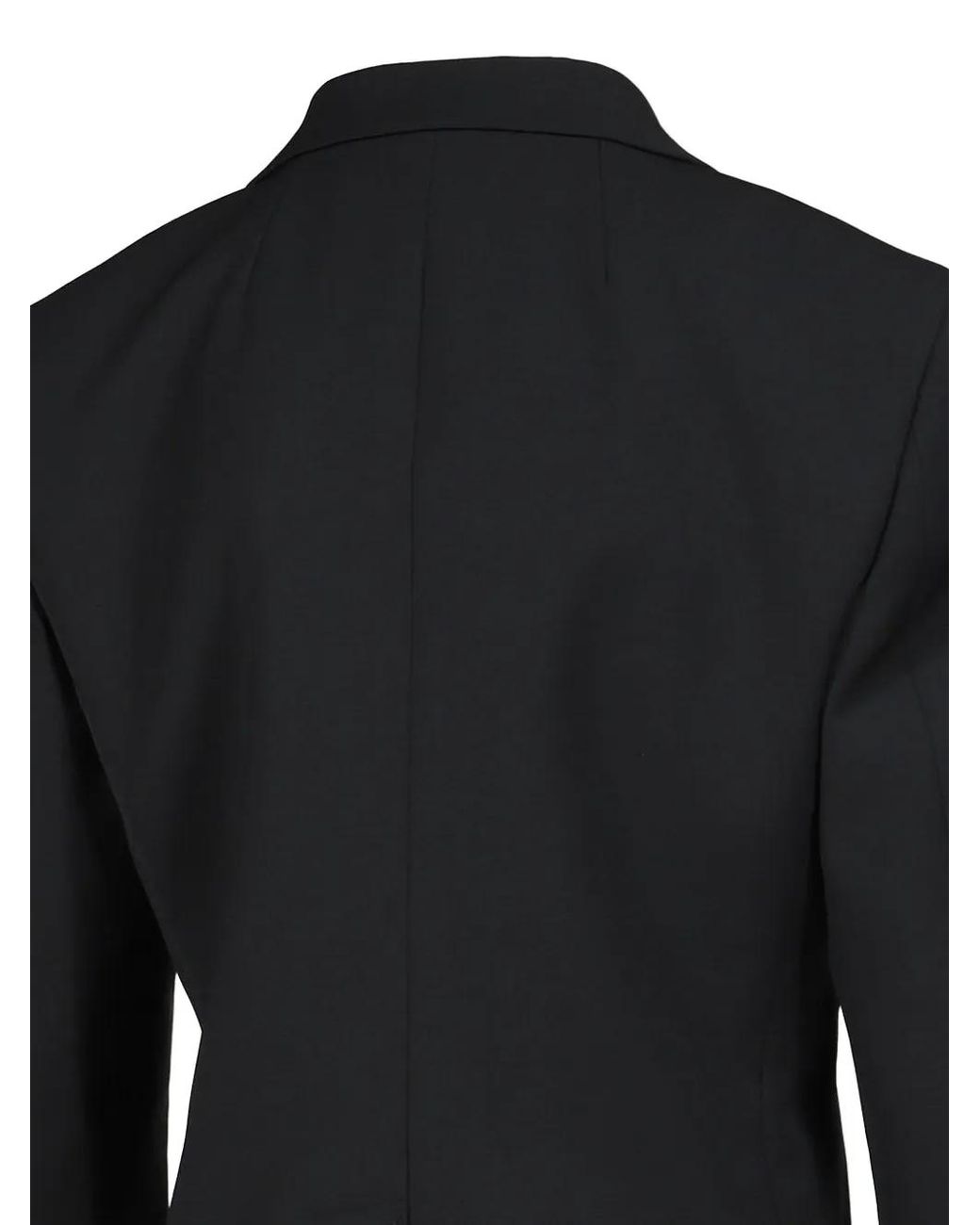 Entire studios Black Double-Breasted Mason Jacket
