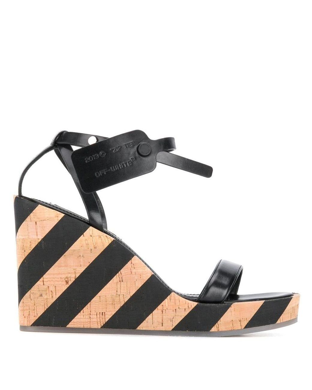 off white wedges