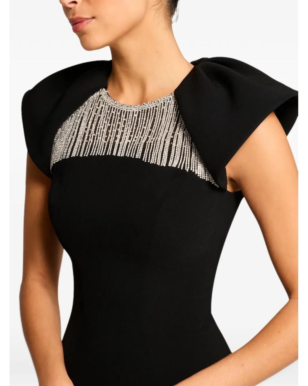 Jenny Packham Black Sonder Dress