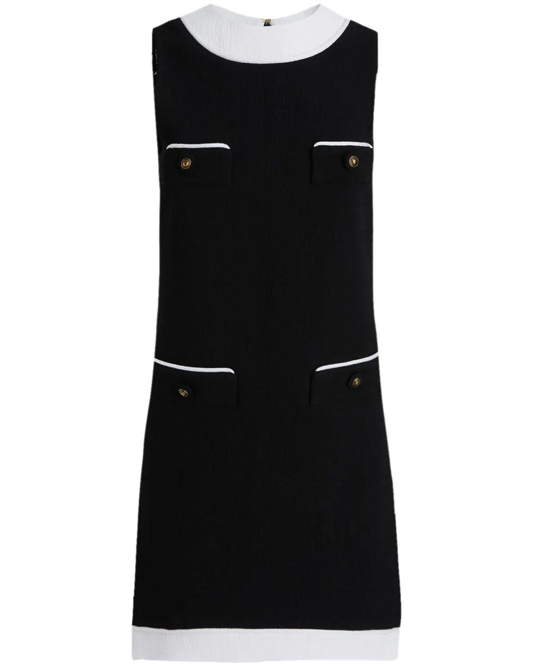 Moschino Black Two-Tone Dress
