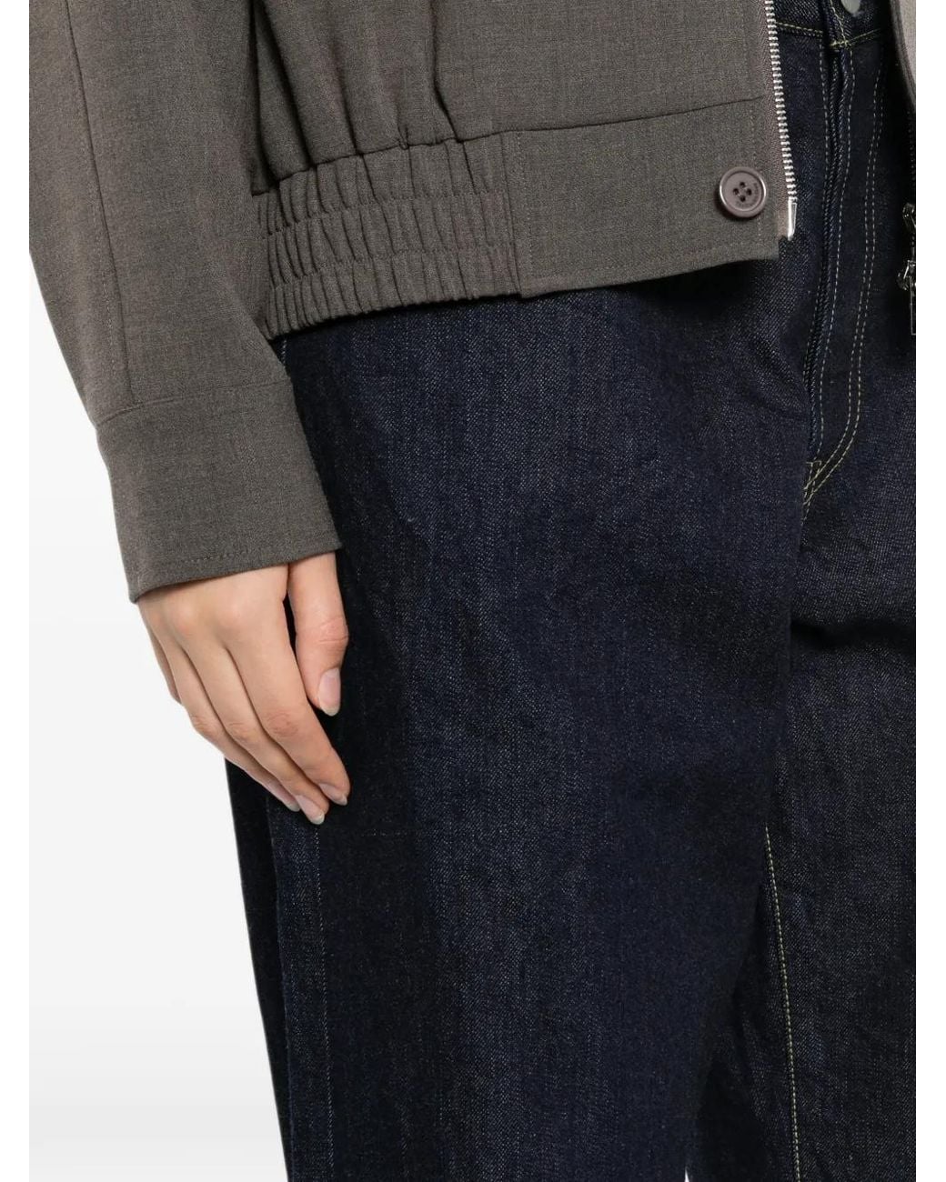 Ssstein Blue Loose Fit Jeans