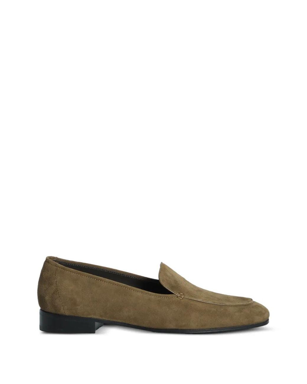 The Row Green Adam Loafers